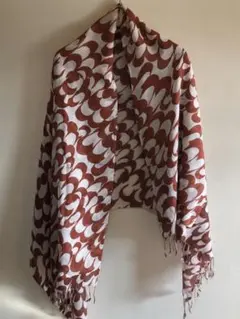 DRIES VAN NOTEN ドリスヴァンノッテン★大判刺繍ストール DRIES VAN NOTEN エンブロイダリーストール スカーフ マフラー