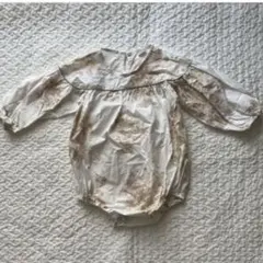 nunubiel ロンパース ベージュ