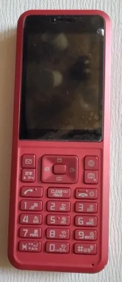 Simply 赤 携帯電話本体のサムネイル