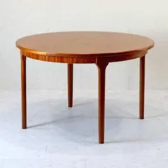 114cm ダイニングテーブル ラウンド 伸長式 マッキントッシュ 丸