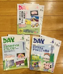 月刊DAY 2023年4号、5、6月号セット　素材集付