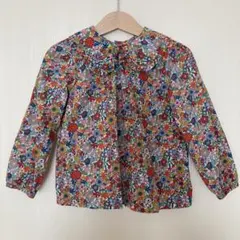 jacadi リバティ　ブラウス　シャツ　4A