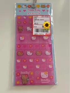 【新品未開封】サンリオ 日焼けキティ タイルシール ハイビスカス