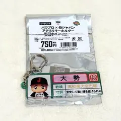 パワプロ 侍ジャパン アクリルキーホルダー　栄冠ナインver.