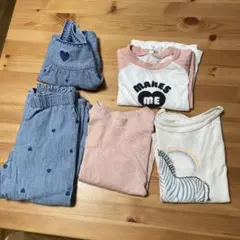 女の子 90-95センチ 夏服まとめ売り セット売り 4点