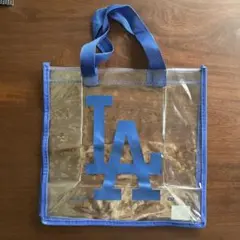 【新品未使用】ドジャース　透明トートバッグ　ドジャースタジアム現地購入品