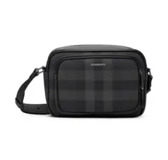 BURBERRY ブラック チェック柄 ショルダーバッグのサムネイル