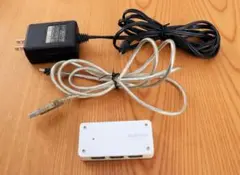 ELECOM U2H-H4SWH 4ポートUSBハブ