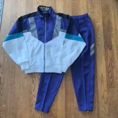 90s アシックス　RECORD ジャージ ホワイト