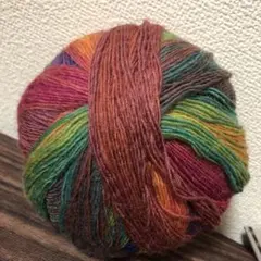 グラデーションウールヤーン100ｇカラフル