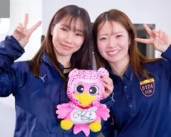女子ボートレーサー5174川井萌選手サイン入りローリーぬいぐるみ 女子ボートレーサー5174川井萌選手サイン入りローリーぬいぐるみ