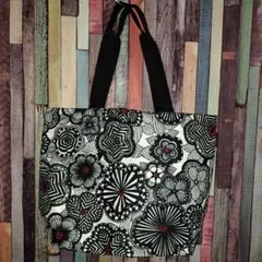 花柄 トートバッグ
