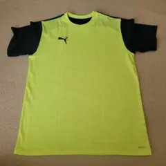 PUMA イエロー ブラック シャツ L