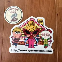 HYSTERIC MINI ヒステリックミニ ノベルティ ステッカー 非売品