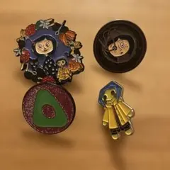 コララインとボタンの魔女　ピンバッジ　コラライン　グッズ