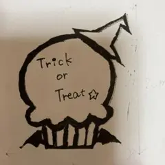【匿名配送】ハロウィン仕様/消しゴムはんこ2【メモ型】