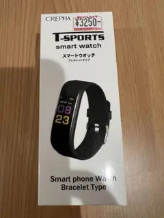 T-SPORTS スマートウォッチ ブラック