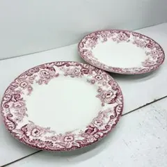 K◆ スポード デラメール クランデリー ディナー皿 2枚 27cmのサムネイル