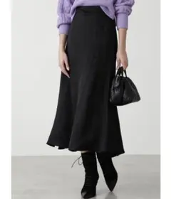 ニットスカート ロングスカート