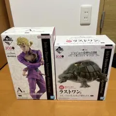 ジョジョの奇妙な冒険 フィギュアセット　ジョルノA賞　カメラストワン
