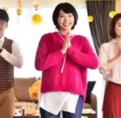 ティアンエクート　アンゴラニット　新垣結衣着用　ピンク　逃げ恥