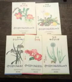 星野富弘詩画集絵葉書　第7〜11巻　38枚　ポストカード