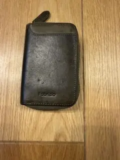 Fabrizio ダークブラウン コインケース/小銭お札カード全てはいる値下げ◎