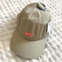 55-57cm MEI キャップ カーキ　キッズのサムネイル