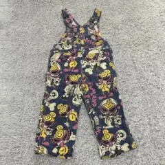 HYSTERIC MINI 総柄 オーバーオール サロペット