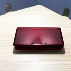 任天堂　3DS　フレアレッド　本体　充電器付き