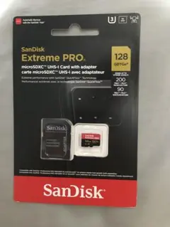 SanDisk Extreme PRO 128GB microSDカード 2枚