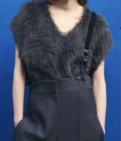 AKTE ストラップワイドパンツ新品　アクテ❤︎ サロペット room306