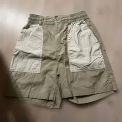 GU コットン ベージュ ショートパンツ