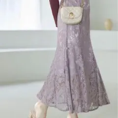 GRL 花柄レースマーメイドスカート pm073【最終値下げ】