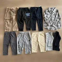 【まとめ売り】 男の子　ボトムス　シャツ　90cm100cm110cm