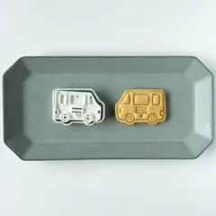 【クッキー型】郵便車　乗り物