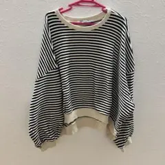 CLASSICAL ELF ストライプ トレーナー