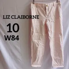 LIZ CLAIBORNE ピンク チノパン 【10】カジュアルパンツ　ズボン