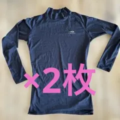 ティゴラ TIGORA ベーシックコンプレッション長袖モックネック　2枚