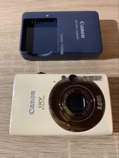 【完動品】Canon IXY digital 25 IS　箱＆カメラケース付き ☆キヤノン☆Canon IXY digital 25 is シルバー 箱付き カメラ