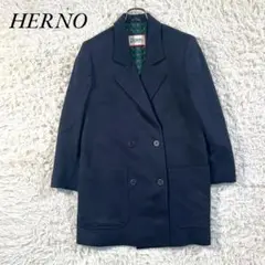 HERNO 高級 カシミヤ 軽くてあったか チェスターコート