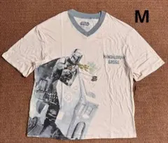 美品】スターウォーズ マンダロリアン グローグー 両面プリントTシャツ