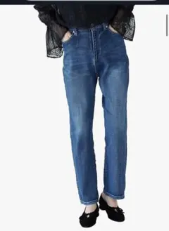 ロペピクニック　ジーンズdenimウエストシェイプハイライズマムジーンズ