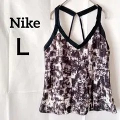 Nike 【Ｌ】ヨガウェア トレーニングウェア グレー ダークパープル