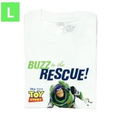 【新品未使用】ピクサー トイストーリー バズライトイヤー Tシャツ ホワイト