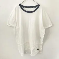 アンダーアーマー Tシャツ 白 リンガー オーバーサイズ　CHARGED ロゴのサムネイル