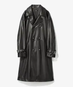 HARE レザートレンチコート 2024