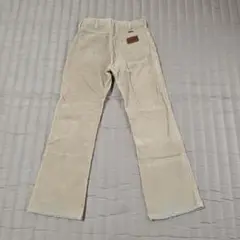 ラングラー　コーデュロイ　フレアパンツ　w30　生成り　90s 古着