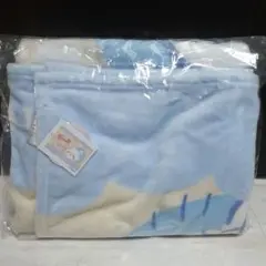 【ちいかわ 】超BIGマイヤーブランケット モモンガ 古本屋　カニちゃん