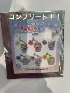 サンリオ トレーディングうるちゅるキーホルダー 全6種 コンプリートのサムネイル